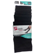 2Pk x 6PAIRS=12 Pairs Peds Ladies Trouser Socks Non Binding Black Shoe S... - $27.76 CAD