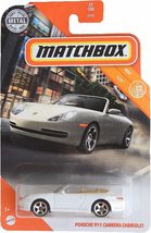 Matchbox Porsche 911 Carrera Cabriolet, [White] Metal Parts 37/100 - £8.77 GBP