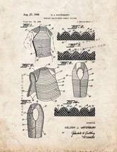 Buoyant Bulletproof Combat Uniform Patent Print - Old Look - $7.95+