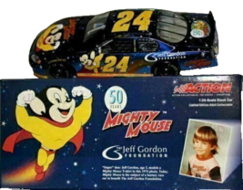 Jeff Gordon # 24 Foundation / Mighty Mouse 2005 Monte Carlo 1:24 Diecast... - $111.86