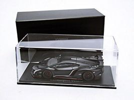 Kyosho 1/43 Lamborghini Veveno matt black with stripes / red line-   055... - $140.00