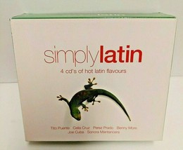 Simply Latin Four CD Set Of Hot Latin Flavours - £7.58 GBP