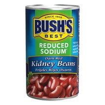 Bush&#39;s Reduced Sodium Dark Red Kidney Beans - 16oz , 40.00 (A 12 Pak) - £31.45 GBP