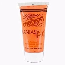 Mehron Orange Fantasy Fx Face Paint Cream Based Makeup 1 Fl. oz.(30 Ml.) - £3.86 GBP