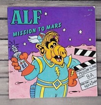 ALF Mission To Mars Storybook VTG 1987 Checkerboard Press Alien Productions - £2.31 GBP