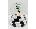 BEETLEJUICE Snow Globe SANDWORN Black White - $34.99