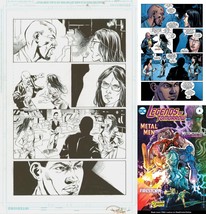 Gerry Conway Firestorm Legends of Tomorrow #4 Pg. 8 Original Art Page - £77.02 GBP