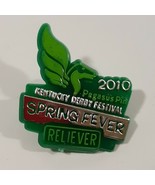 Kentucky Derby Festival Pin 2010 Green SpringFever Pegasus Horse Racing ... - $13.26 CAD