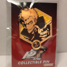 Persona 5 Skull Ryuji Sakamato Enamel Pin Official Atlus Character Figure Badge - £11.29 GBP