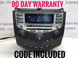 2003 -2007 Honda Accord Radio 6 Disc Player 7BC1 WITH  CODE  &quot;HO302” - $207.90