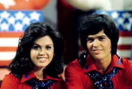 Donny Osmond, Rare portrait of Donny &amp; Marie 4x6 photo - £3.72 GBP