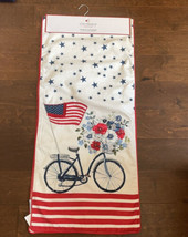 Storehouse Americana Red White Blue Table Runner Farmhouse July 4th 16”x72” - £35.79 GBP