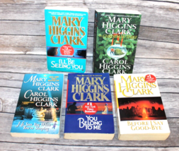 Mary Higgins Clark Lot of 5 books PB Before I Say Good-Bye, You Belong to Me ... - £12.59 GBP