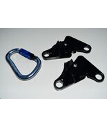 Lot two Climbing Ascender Black with a Diamond Locking Carabiner 24 1a - €27,61 EUR