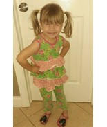 Flit &amp; Flitter 2 Piece  Baby Girls Toddler Outfit  Floral Sz 3t - $28.81