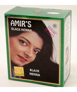 Amir&#39;s Black Hair Color With Henna 6 Pouches 10 grams Each,Original Bran... - £28.02 GBP