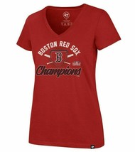 Boston Red Sox Womens &#39;47 Brand 2018 World Series Champions T-Shirt - L ... - $16.99