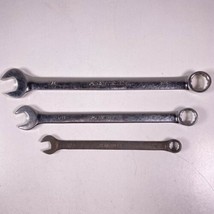 Armstrong Combination Wrenches 12 Point 3/4” 5/8” &amp; Vtg 7/16” USA - $29.69