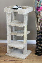 4 LEVEL, 46&quot; TALL CAT TREE - *FREE SHIPPING IN THE UNITED STATES* - £129.75 GBP