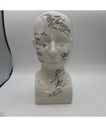 Phrenology Head - Two&#39;s Company - 12&quot; Crackle Design Hard To Find - £31.38 GBP