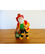 Kurt Adler firefighter fireman Santa Claus statue figurine Christmas hol... - £23.70 GBP