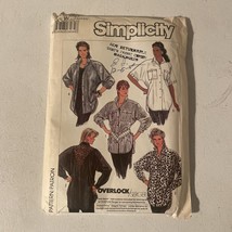 Vintage Simplicity 8355 Misses Loose-Fitting Shirt Pattern Size 20-22-24... - $12.31 CAD