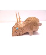 Zuni Native American Pueblo Carved Fetish Buffalo Pueblo Leroy Chavez #0... - $9,150.08 MXN
