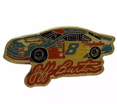 Jeff Burton Raybestos #8 Racing Ford Thunderbird Race Car Enamel Lapel H... - $207.88 MXN