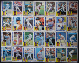 1984 Topps Los Angeles Dodgers Team Set of 28 Baseball Cards - £7.81 GBP