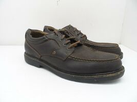 CHAPS Men&#39;s Enmore Moc Lace Up Oxfords Brown Size 10M - €21,36 EUR