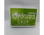 2014 Origins International Game Fair Convention Playing Cards - $17.81