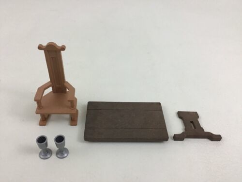 Playmobil 3447 Old House City Hall Replacement Throne Piece Chair 3440 3444 3448 - $14.80