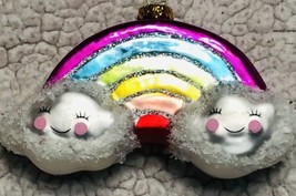 Robert Stanley Christmas Ornament Happy Rainbow Gay Pride New W/tags - £9.46 GBP