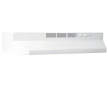 Ductless Under-Cabinet White Range Hood Insert With Lights, 21-Inch - $187.99