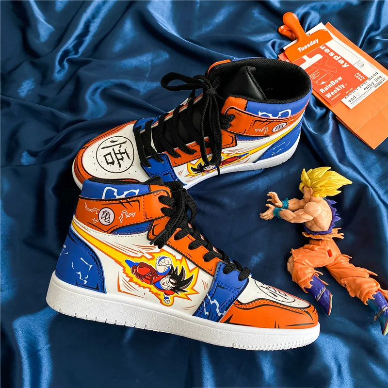 Best Sneakers  Ball Son Goku Vegeta Men Shoes Hot Sale  Shoes  Ball Z Fashion    - £58.80 GBP