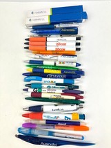 Lot of  21 Working Drug Rep Pharmaceutical Promo Advertising Pens + High... - £43.51 GBP