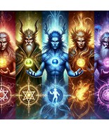 Five Elemental Male  Spirits - ALL Directly Bound To 1 Very Lucky keeper!  - $4,110.05 MXN