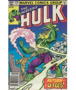 Incredible Hulk #276 ORIGINAL Vintage 1982 Marvel Comics - £7.75 GBP