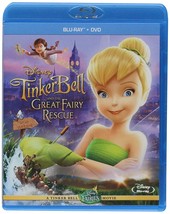Tinker Bell and the Great Fairy Rescue Disney Blu Ray and DVD New Sealed - £6.20 GBP