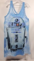 Star Wars R2-D2 Nightgown w/Blue Lace-Like Trim Size Small 4-6 - £9.28 GBP