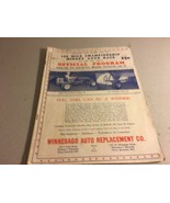 1946 Milwaukee Wisconsin 100 Mile Championship Midget Auto Race Program - $24.99