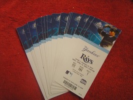 MLB 2009 Tampa Bay Rays Full Unused Ticket Stubs $ 3.95 Each! - £3.13 GBP