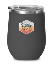 Wine Glass Tumbler Stainless Steel Funny Musician Drummer  - £26.42 GBP