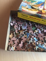 Vintage 50s Tuco Interlocking Picture Puzzle- #5982 "Along Cape Cod"  image 8