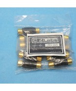CZ Labs (10 Pack) Gold Plated RCA Female to Female Black Body Adapter/Co... - $5.59 CAD