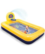 Evajoy Inflatable Kiddie Pool Backyard, Garden Kids Summer Water Party 9... - £34.50 GBP