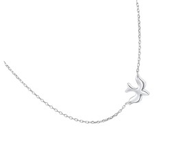 S925 Sterling Silver Jewelry Sideways Choker 14 to - £88.97 GBP