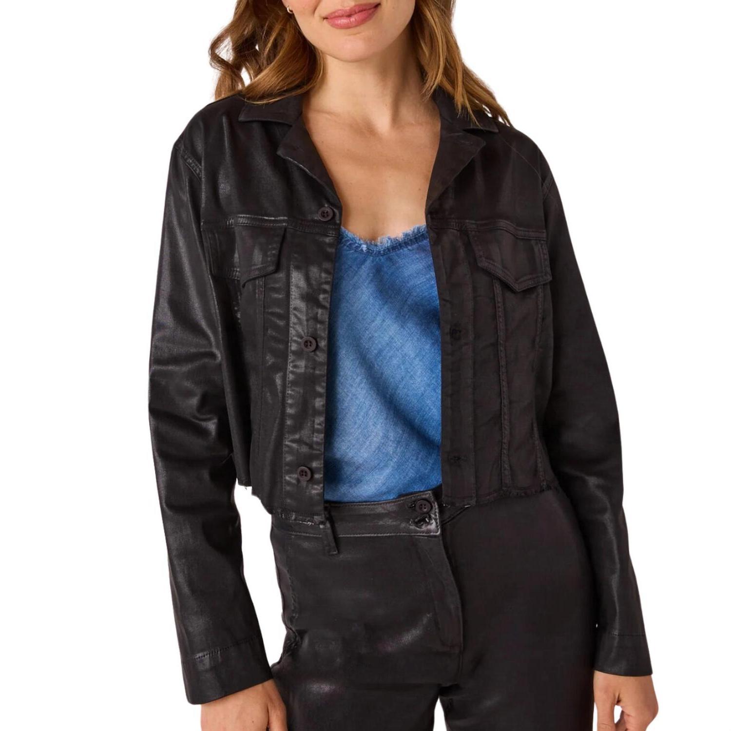 Bella Dahl billie cropped jacket Black - $215.00