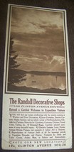 c1936 GREAT LAKES EXPO ROCHESTER NY ADVERTISING INK BLOTTER RANDALL SHOPS - £7.76 GBP