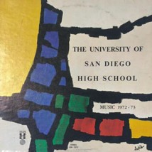 University Of San Diego High School Music 1972-1973 Lp Private Press 70s Choral - $22.27